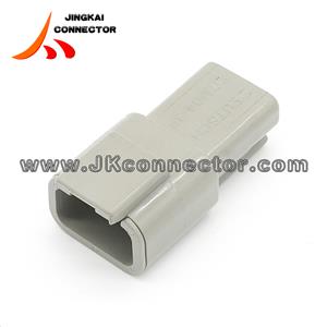 3 way male headlight connector DTM04-3P for truck