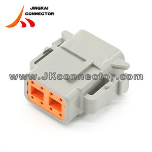 8 way receptacle connector housing sealed DTM06-8S